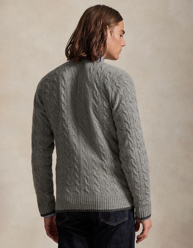 Polo Ralph Lauren - Cable-Knit Wool-Cashmere Cardigan