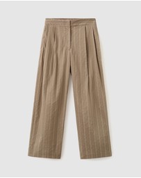 M.N.G - High-Waist Straight Trousers