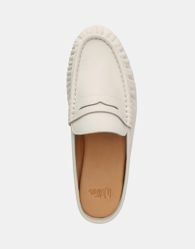 Wittner - Bronn Casual Flats Ivory Leather