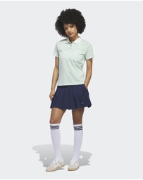 adidas Originals - Originals All Over Trefoil Polo Shirt Womens