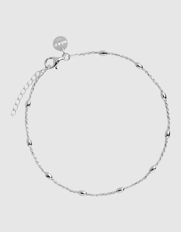 Najo - Cassiopeia Silver Anklet  (23cm+ext)
