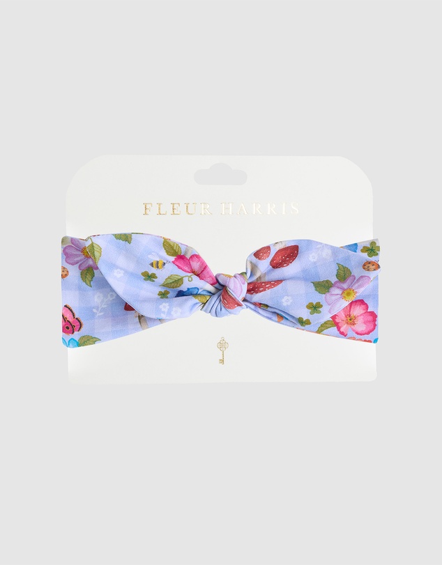 Fleur Harris - 'Days of Enchantment' Sweetie Headband in Cornflower