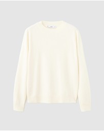 M.N.G - Round-Neck Knitted Sweater