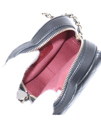Pre-Loved by Azura Reborn - Pre-Loved Mini Lambskin CC in Love Heart Belt Bag