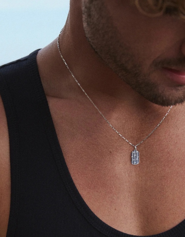 Najo - The Maker Men's Silver Necklace