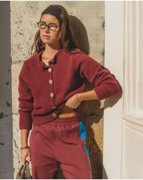 Araminta James - Sherpa Cardigan