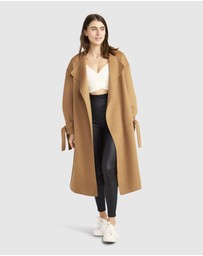 Belle & Bloom - Head Over Heels Collarless Robe Coat