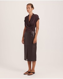SABA - Sophie Wrap Top