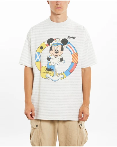 Vintage by The Real Deal - Pre Loved - 90s Disney Mickey Mouse Florida Tee
