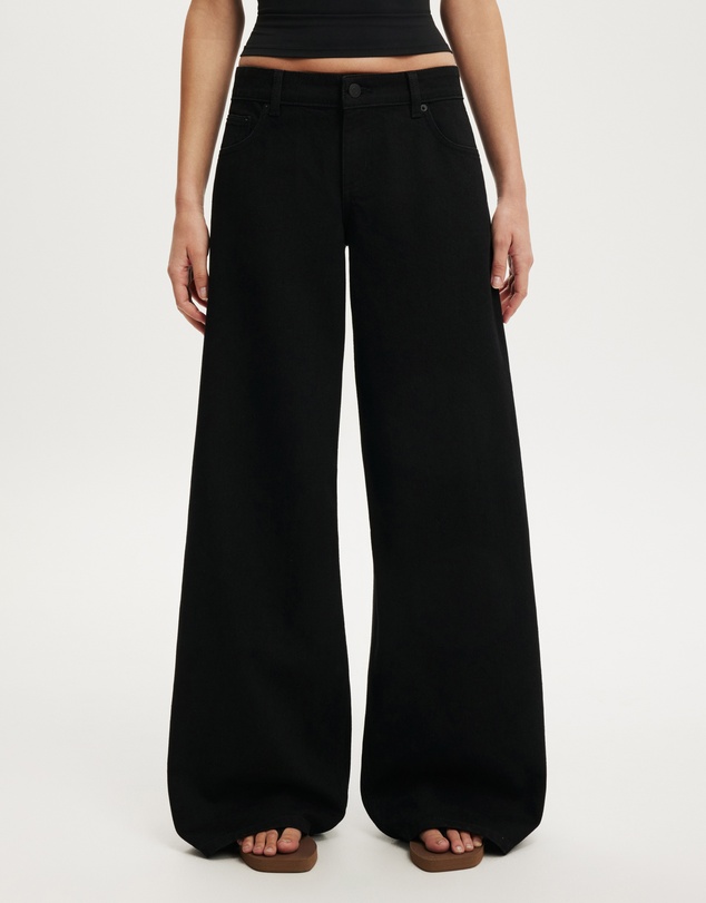 Cotton On - Low Rise Wide Jeans