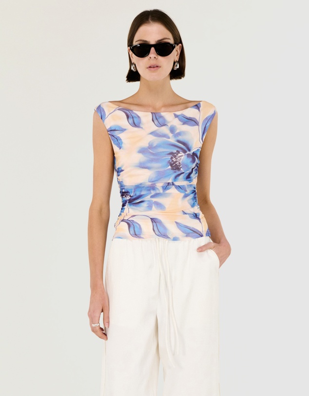 Staple the Label - Fleur Mesh Top