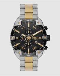 Diesel - Diesel Spiked Two Tone Watch DZ4627