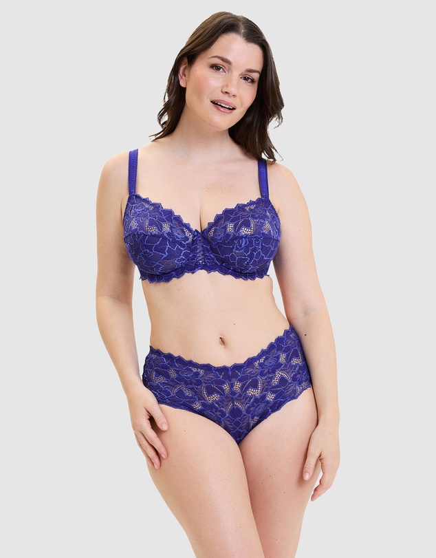 Sans Complexe - Arum Mid-Rise Lace Brief