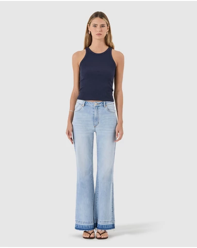 Rolla's - Eastcoast Flare Jean - Bowery Blue
