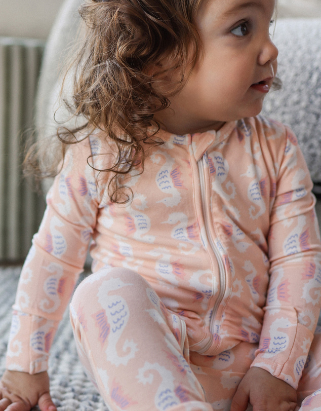 Kynd Baby - Essential Onesie in Seahorse