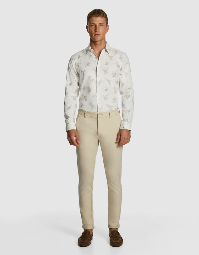 yd. - Cortina Slim Floral Shirt