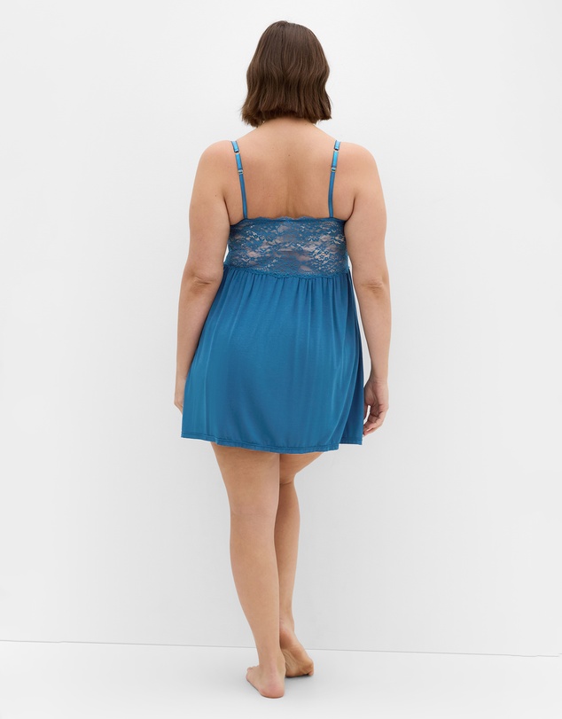 City Chic - Juliette Chemise - lagoon