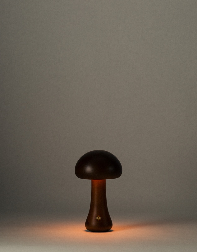 Dennis Did It - Timber Mushie Lamp Walnut Regular