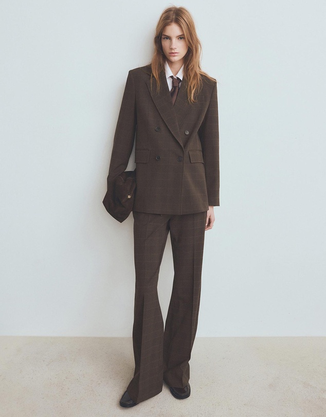 M.N.G - Check Suit Trousers
