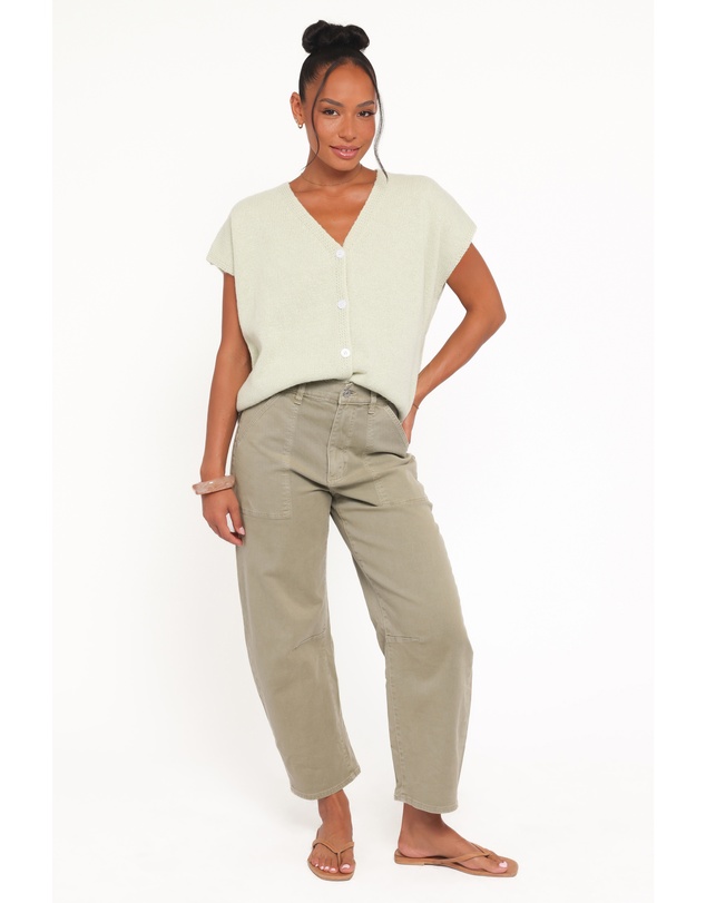 Petal & Pup - Mariana Knit Vest - Sage