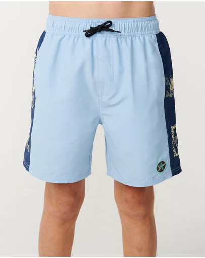 Rip Curl - Rip Tuals Panel Volley Boardshorts - Teens