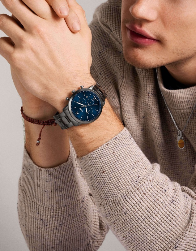 Fossil - Neutra Gun-Metal Chronograph Watch