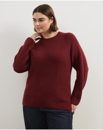 Atmos&Here Curvy - Saylor Long Sleeve Knit Jumper