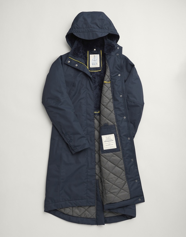 Seasalt - Seasalt Cornwall Navy Janelle Coat