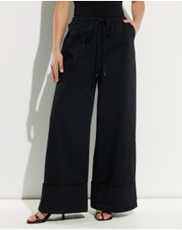 Calli - Tara Cuffed Twill Pants