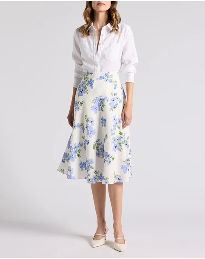 David Lawrence - Jacinda Linen Skirt