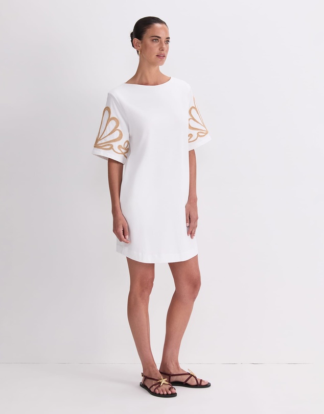 Sportscraft - Eliza Embroidery Mini Dress