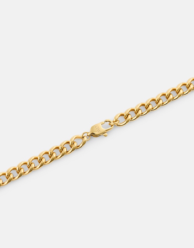 Daniel Wellington - Ellipse 4mm Cuban Chain Necklace 50cm
