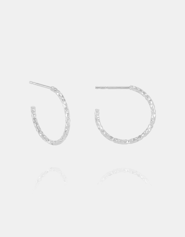 Rachel Jackson - Shimmering Sun Medium Hoop Earrings