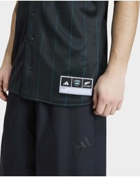 adidas Performance - All Blacks Baseball Jersey Mens