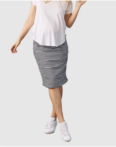 Angel Maternity - Maternity Fitted Skirt