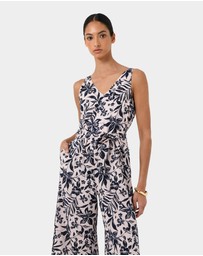 Forcast - Ren Linen Blend Jumpsuit