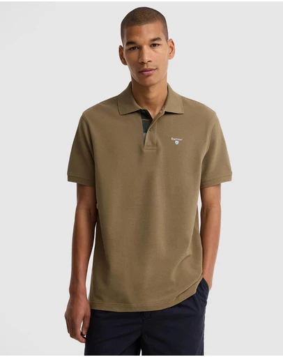Barbour - Tartan Pique Tailored Polo Shirt