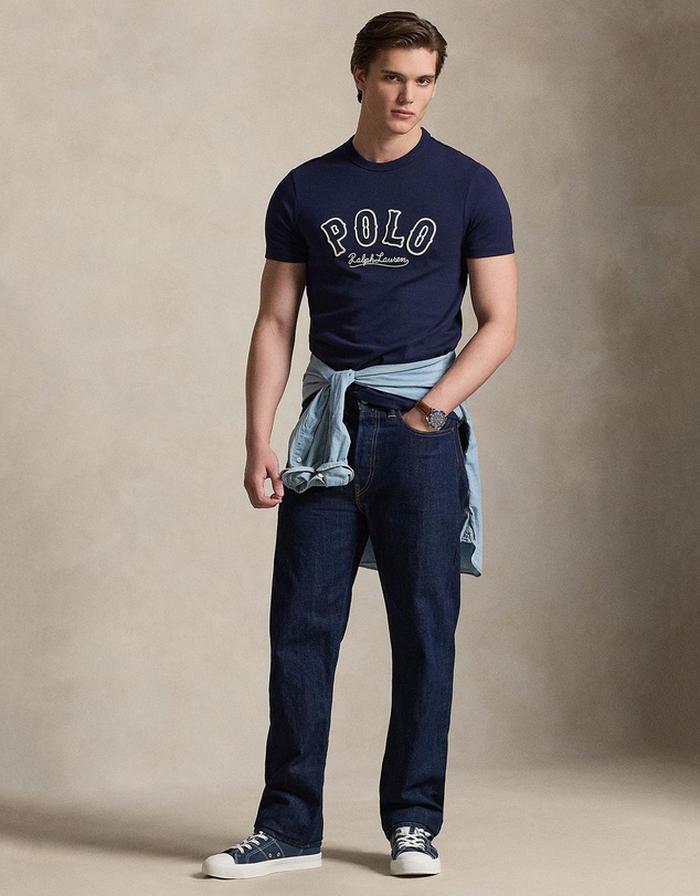 Polo Ralph Lauren - Custom Slim Fit Western-Logo T-Shirt - ICONIC EXCLUSIVE