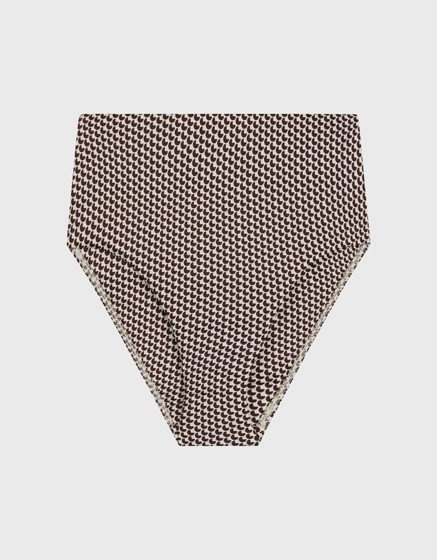 BONDI BORN - Poppy Bikini Bottom - Mocha Dot (Embodee™)
