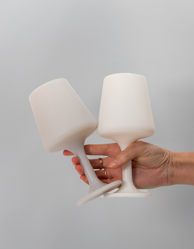 porter green - swepp | silicone unbreakable wine glasses