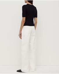 Assembly Label - Mina Silk Knit Tee