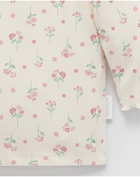 Purebaby - Pointelle Rib Layering Top -Kids-Babies