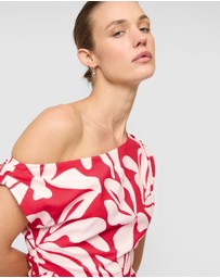 Staple the Label - Serata Asym Midi Dress