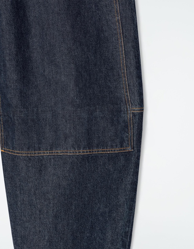COS - Western Barrel-Leg Raw Denim Trousers