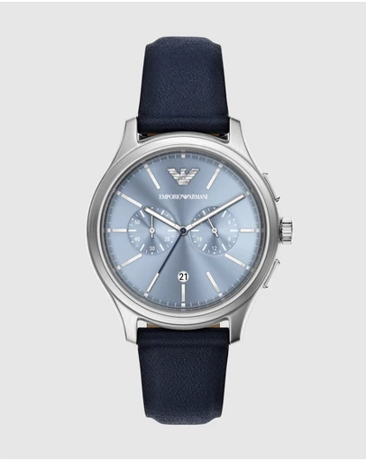 Emporio Armani - Blue Chronograph Watch