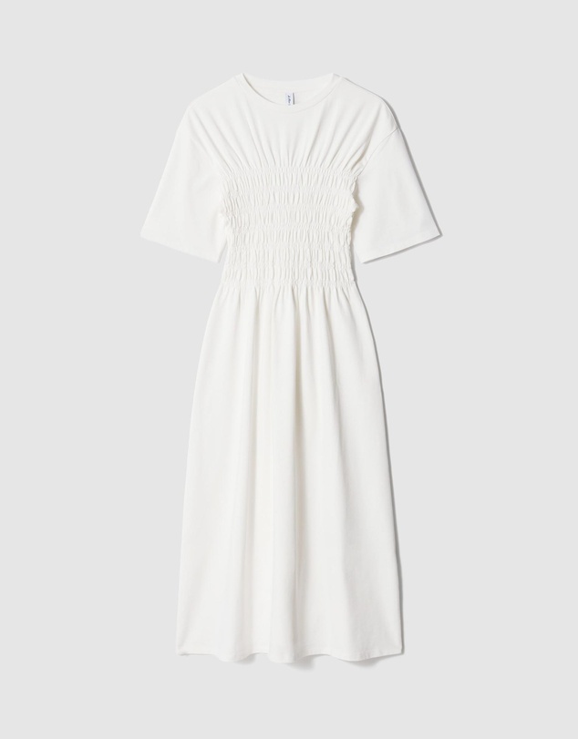 & Other Stories - Smocked Midi Dress
