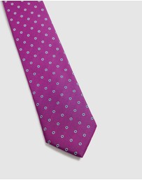 Oxford - Milton Spot 7Cm Floral Tie