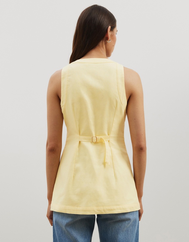 Atmos&Here - Maura V-Neck Longline Vest