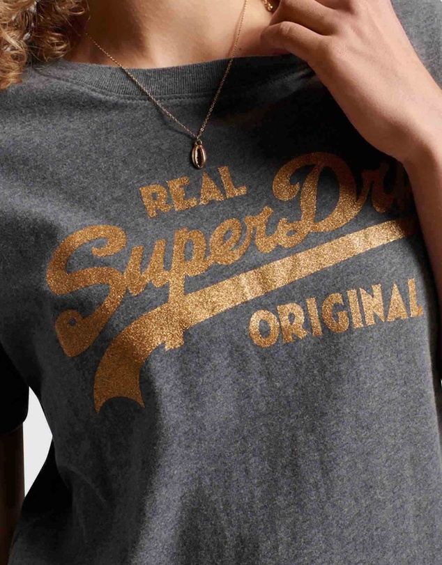 Superdry - Vintage Logo Scripted College Tee