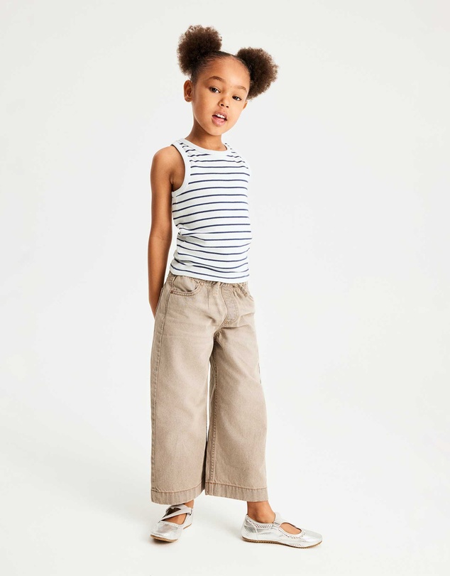 Cotton On Kids - Relaxed Wide Leg Denim Jean